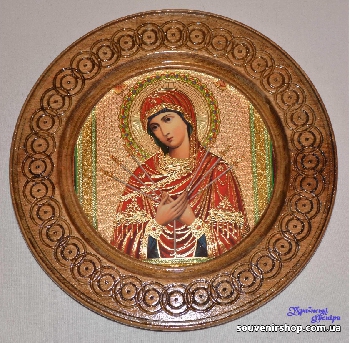 Тарелка икона 22-24см 4